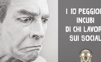 incubi di chi lavora sui social