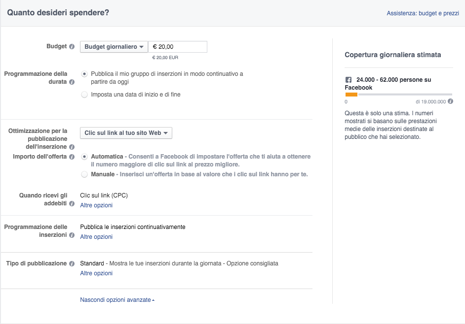 Facebook Ads: come usarle per creare una campagna di successo - Spidwit ...