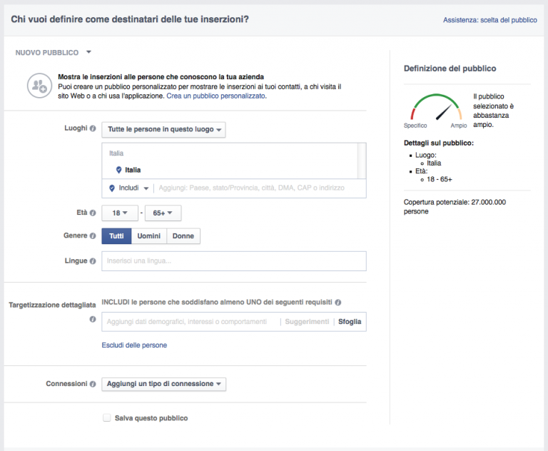Facebook Ads: come usarle per creare una campagna di successo - Spidwit ...