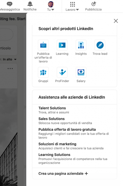 creare-pagina-linkedin