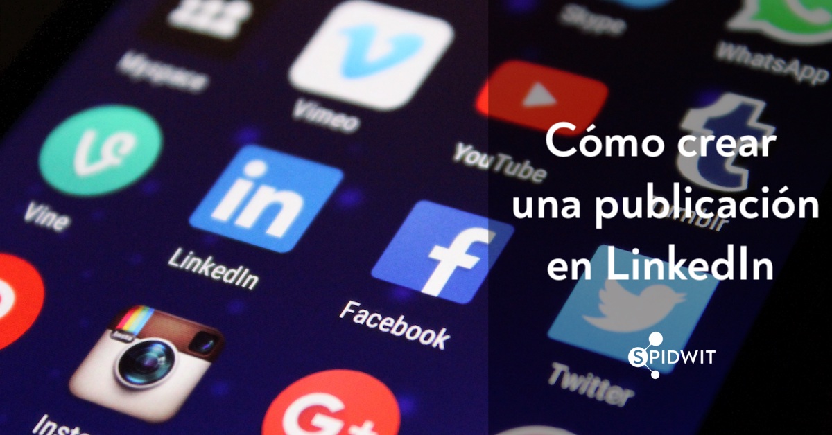 Crear una publicación en LinkedIn